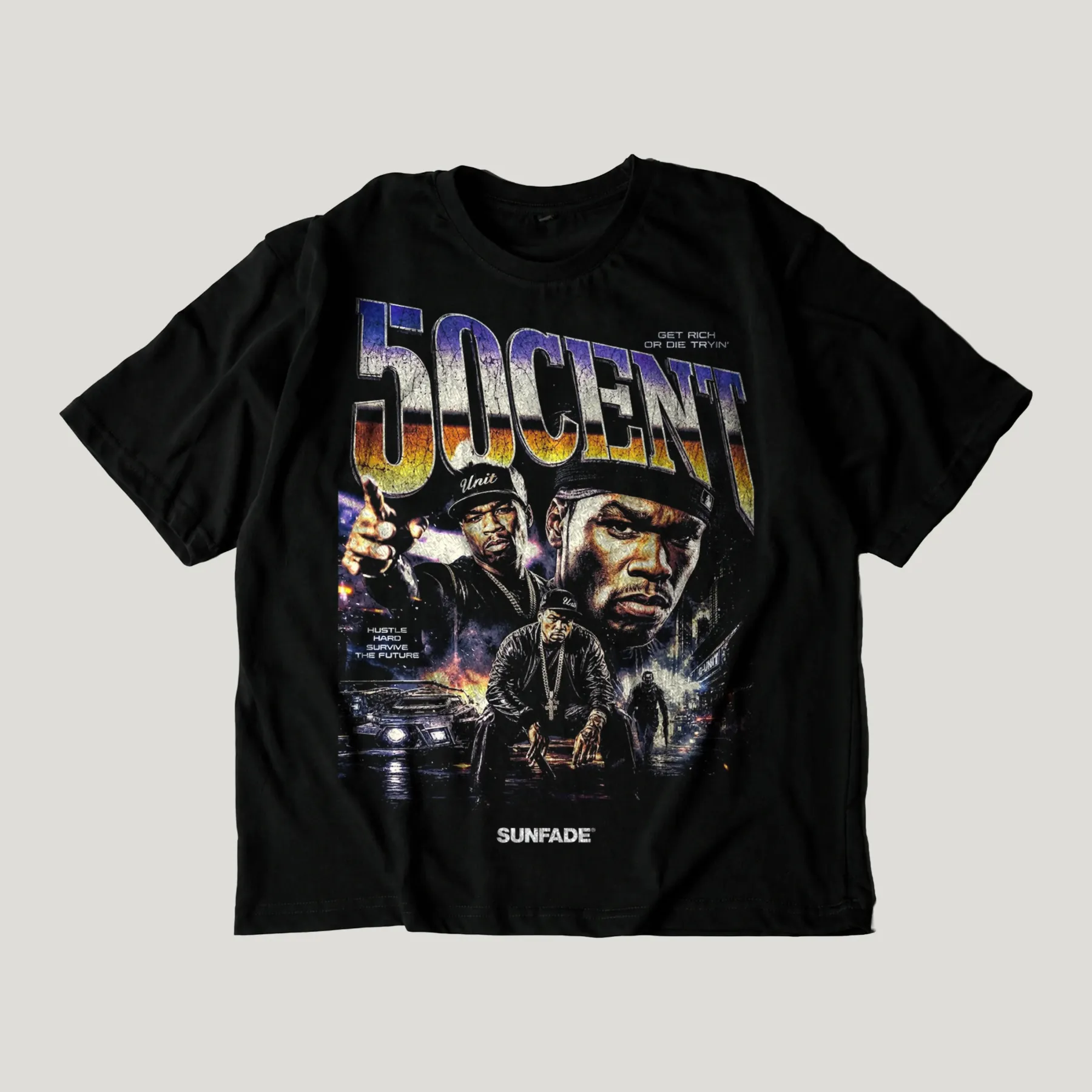 50 Cent Get Rich or Die Tryin Vintage Graphic Tee