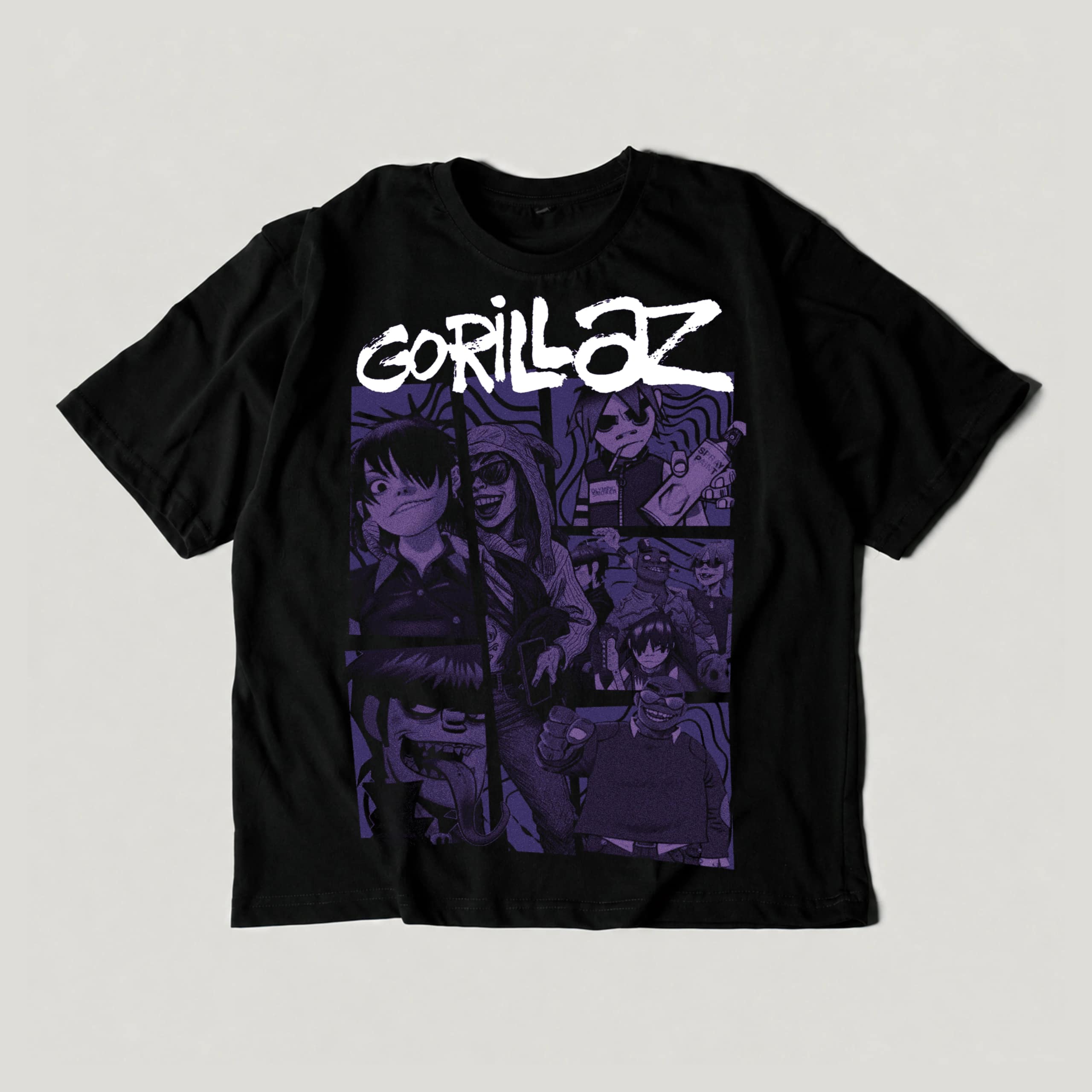 Gorillaz Purple Haze Crew