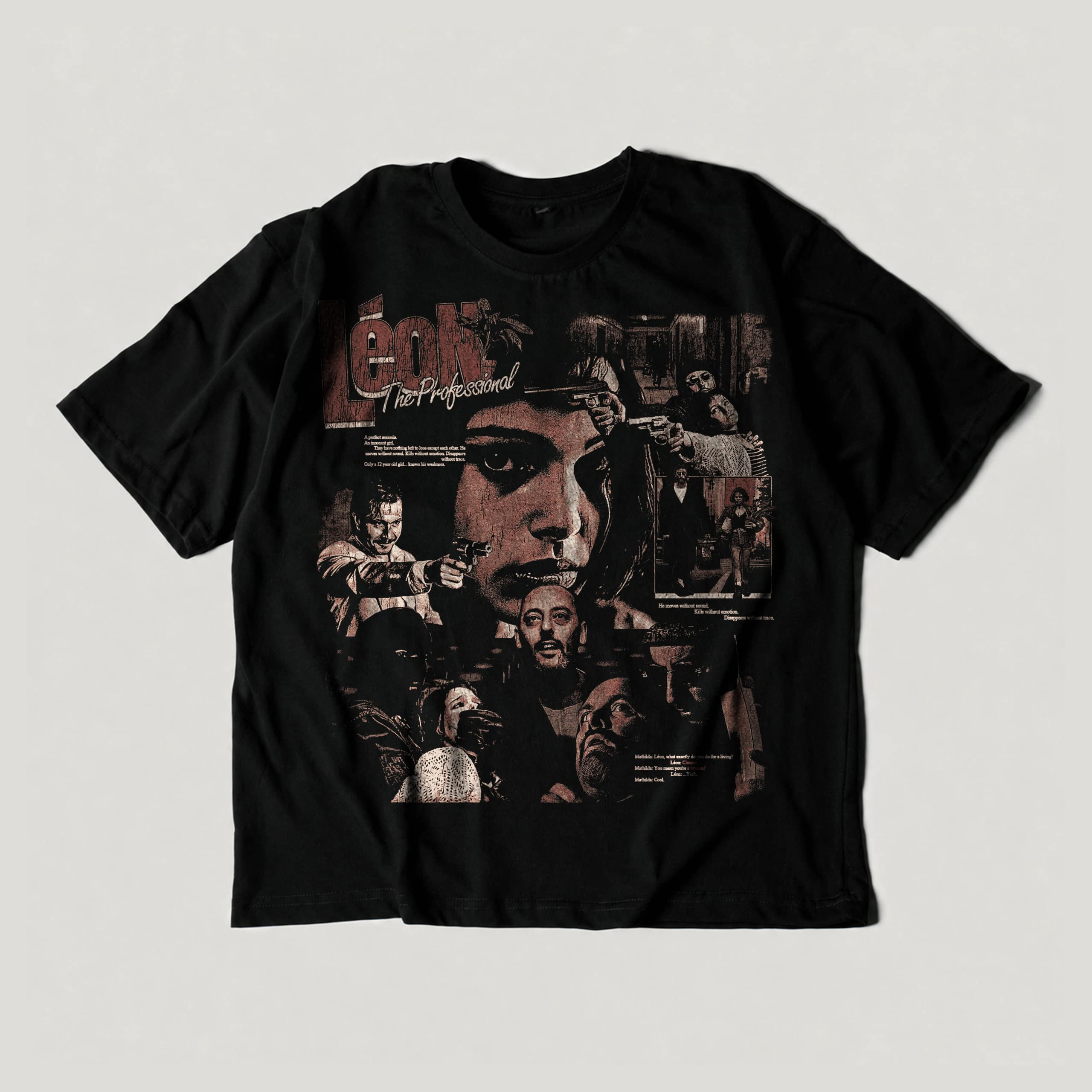 Leon The Professional Sepia Tee