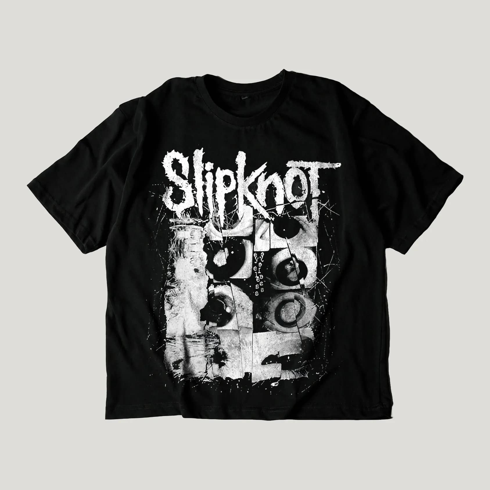 Slipknot Grunge Collage T-Shirt